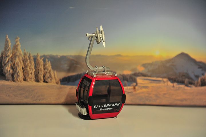 Model gondola red Hopfgarten Salvenbahn SkiWelt